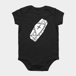 Fractal Death - Front Baby Bodysuit